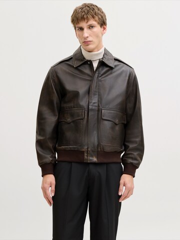 Jack & Jones Premium Jacke 'JPRBLUchapman' in Braun: Vorderseite