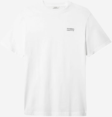 GABBA Shirt 'Dune' in White: front