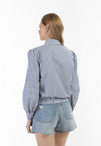 Camicia da donna di DreiMaster Vintage in blu