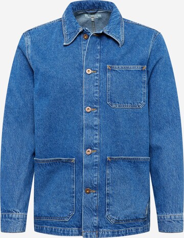 Nudie Jeans Co Tussenjas 'Barney' in Blauw: voorkant