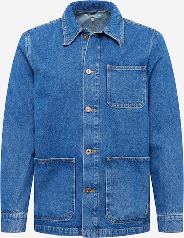 Nudie Jeans Co Tussenjas 'Barney' in Blauw: voorkant