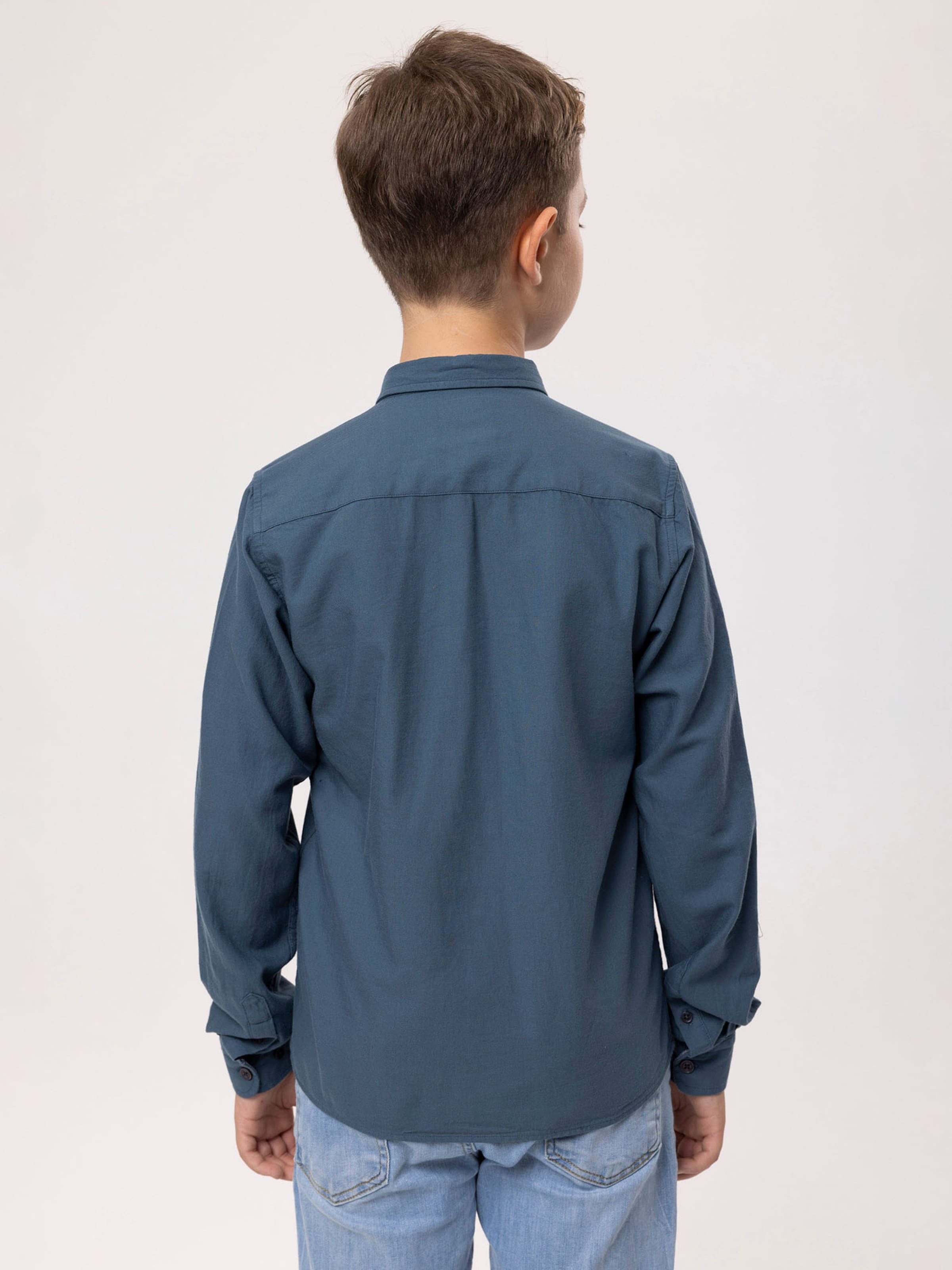 By Diess Collection Средняя посадка Рубашка в Синий