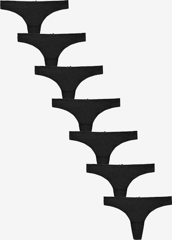 Next Stringit värissä musta: etupuoli