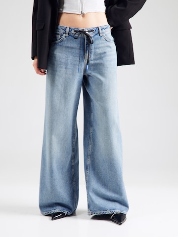 HUGO Baggy Jeans 'Gobana_B' in Blue: front