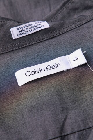 Calvin Klein Hemd L in Grau