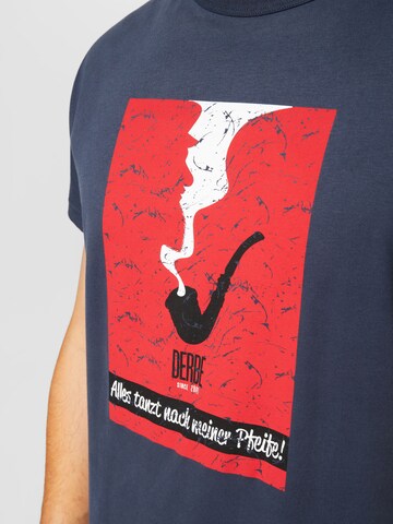 T-Shirt 'Kaptain Pfeife' Derbe en bleu