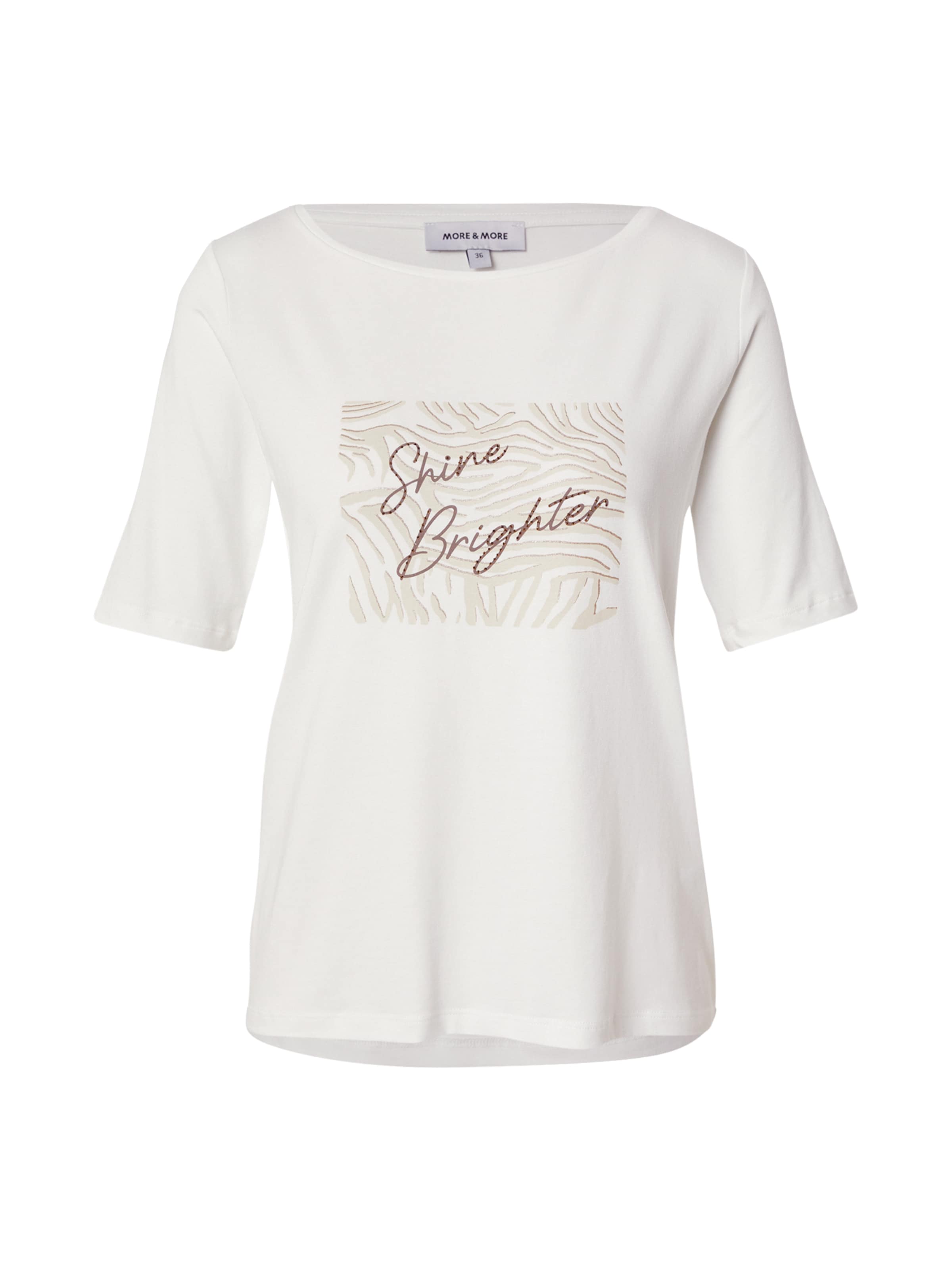MORE & MORE Koszulka w kolorze biały: przód