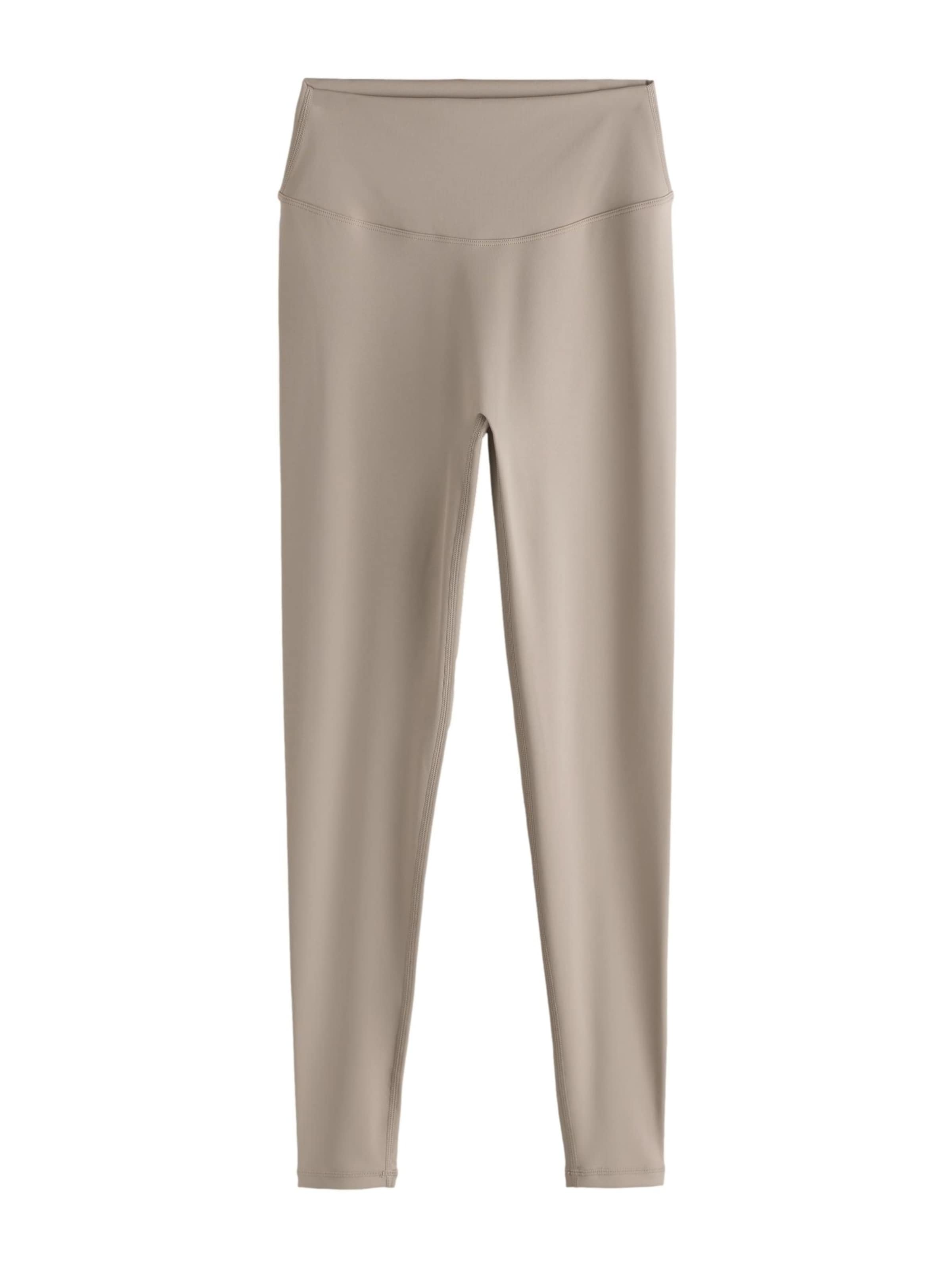 Skinny Leggings di self. in marrone: frontale