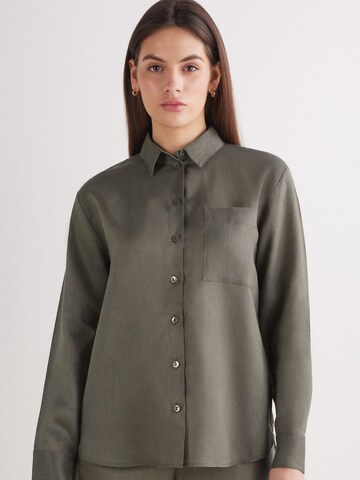 INTIMISSIMI Blouse in Green: front
