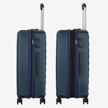 Set di valigie di American Tourister in blu