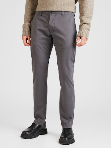 s.Oliver Slimfit Chino in Grijs: voorkant