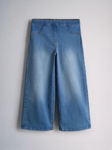 Wide Leg Jean The Set en bleu