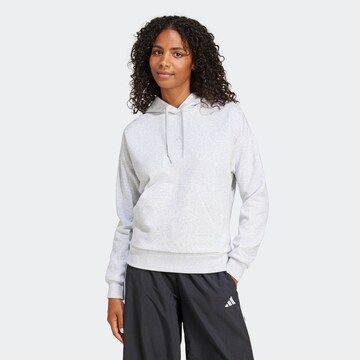 Sweat de sport 'Essentials' ADIDAS SPORTSWEAR en gris : devant