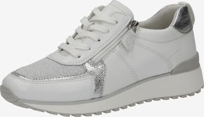 CAPRICE Sneakers in Silver / Pearl white, Item view