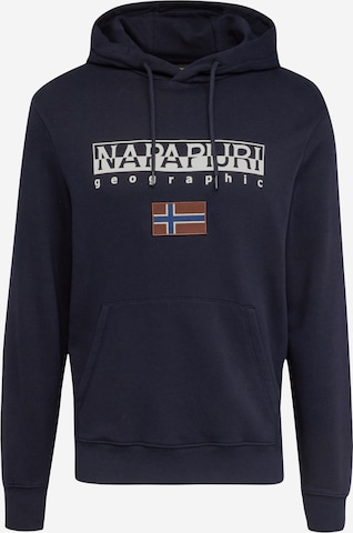 NAPAPIJRI Sweatshirt 'AYAS' i blå: forside