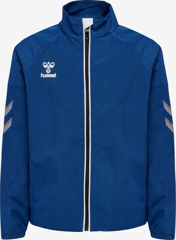 Hummel Athletic Jacket 'Lead' in Blue: front
