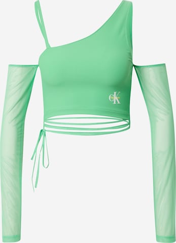 Maglietta di Calvin Klein Jeans in verde: frontale