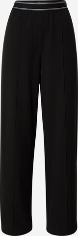 Wide leg Pantaloni 'Elise Tall' de la LeGer by Lena Gercke pe negru: față