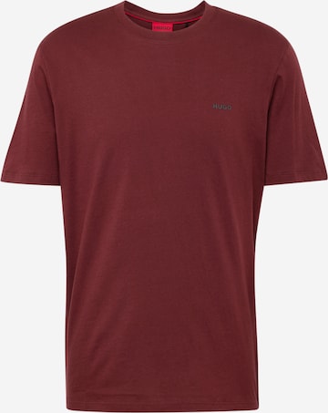 HUGO Shirt 'Dero' in Red: front