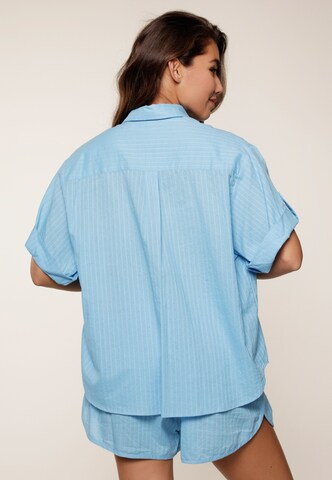 LingaDore Pyjama in Blau