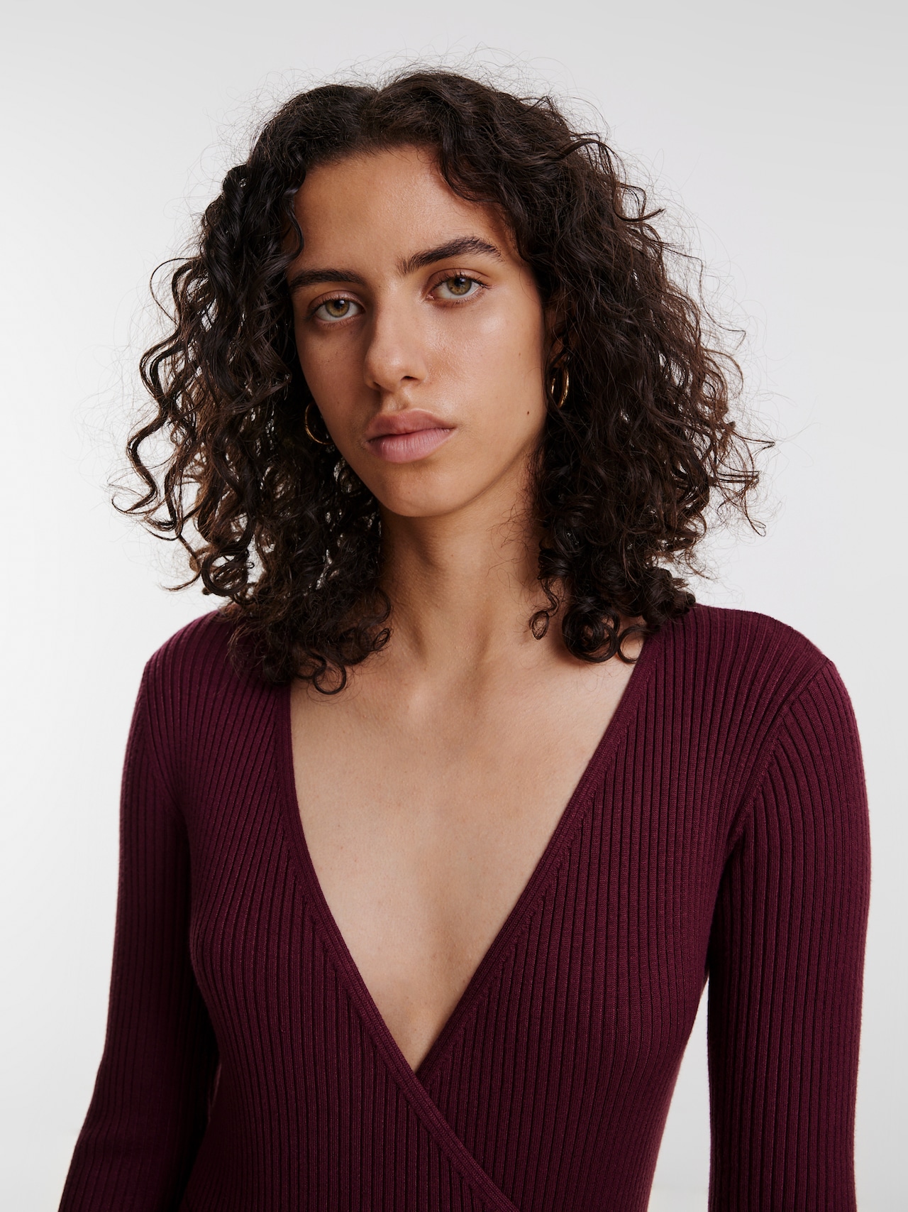 EDITED Produits Robes en maille 'Mailien' rouge