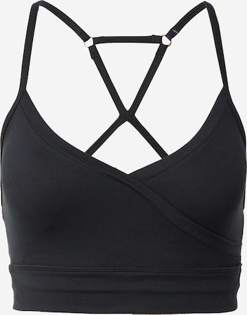 Marika Bustier Sport-BH 'JADA' in Schwarz: predná strana