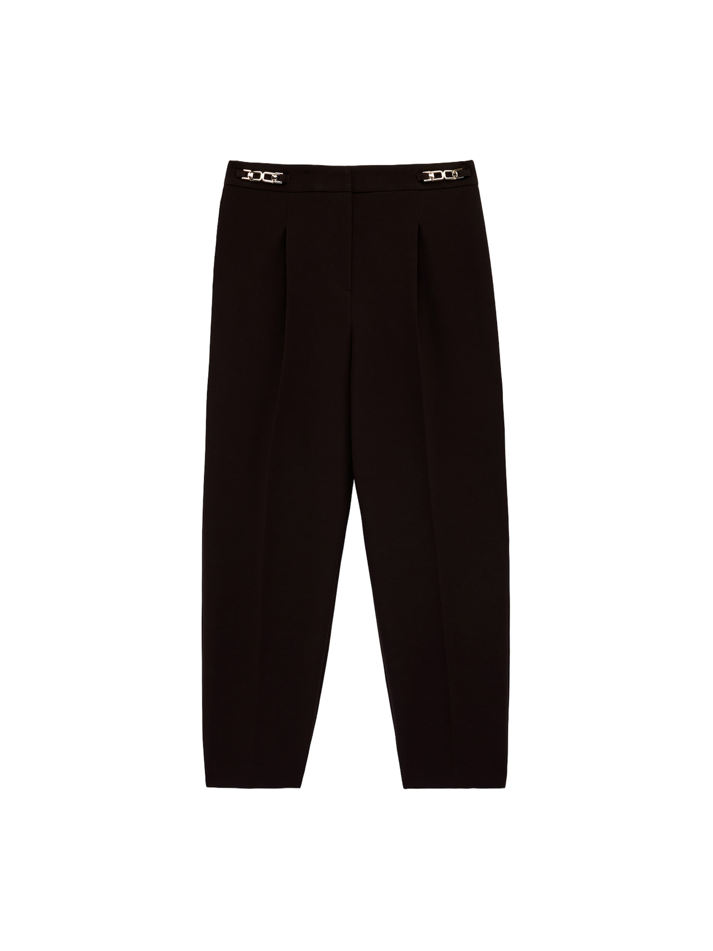 Koton Pleat-front trousers in 32/Regular in Dark brown, Item view