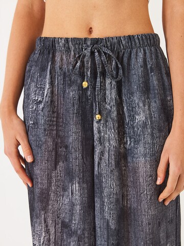 Bianco Lucci Široký strih Nohavice - Sivá