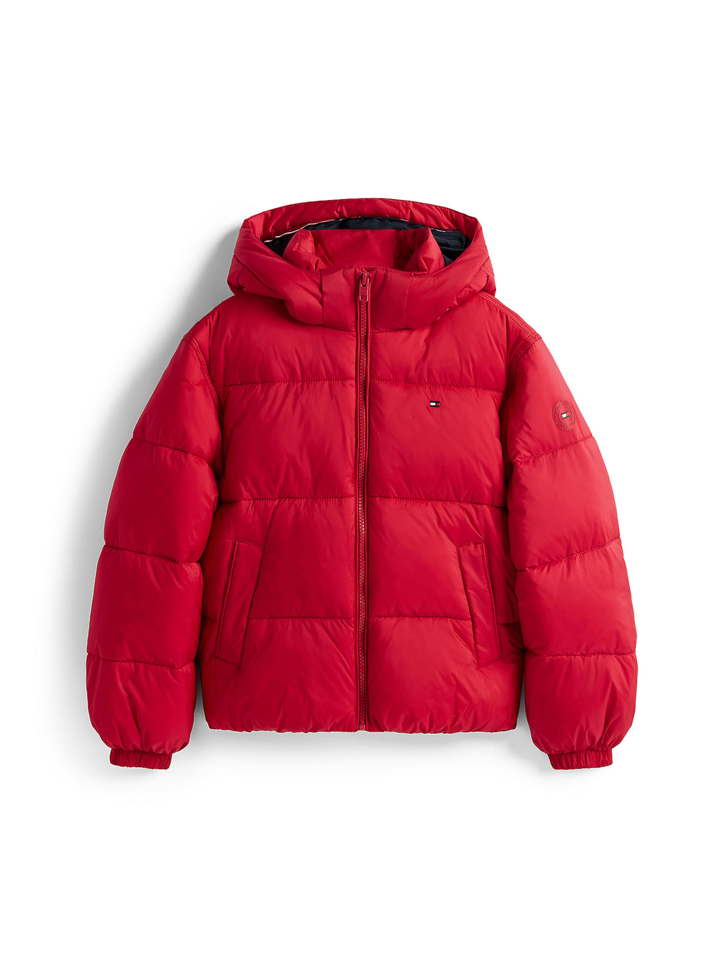 Veste d’hiver TOMMY HILFIGER en rouge : devant