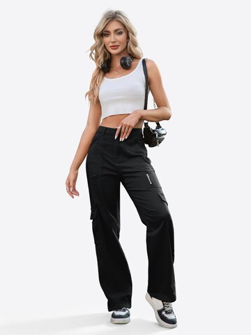 IVIR Regular Cargo Pants 'Arbeit' in Black