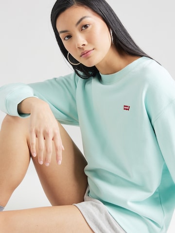 LEVI'S ® Sweatshirt 'Standard Crew' in Groen