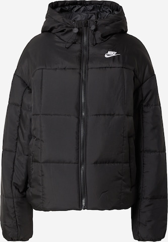 Nike Sportswear Winterjas 'Essentials' in Zwart: voorkant