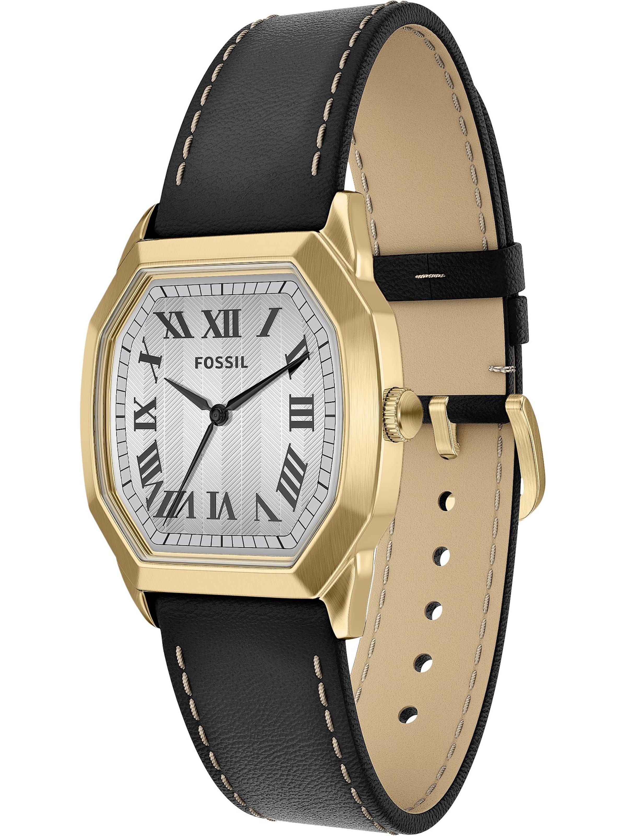 FOSSIL Analogové hodinky 'Harlow' – černá