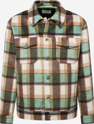 Veste mi-saison SCOTCH & SODA en vert : devant