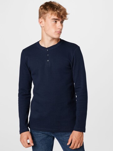 TOM TAILOR DENIM Shirt in Blauw: voorkant