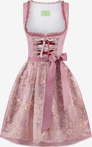 Dirndl di STOCKERPOINT in rosa: frontale