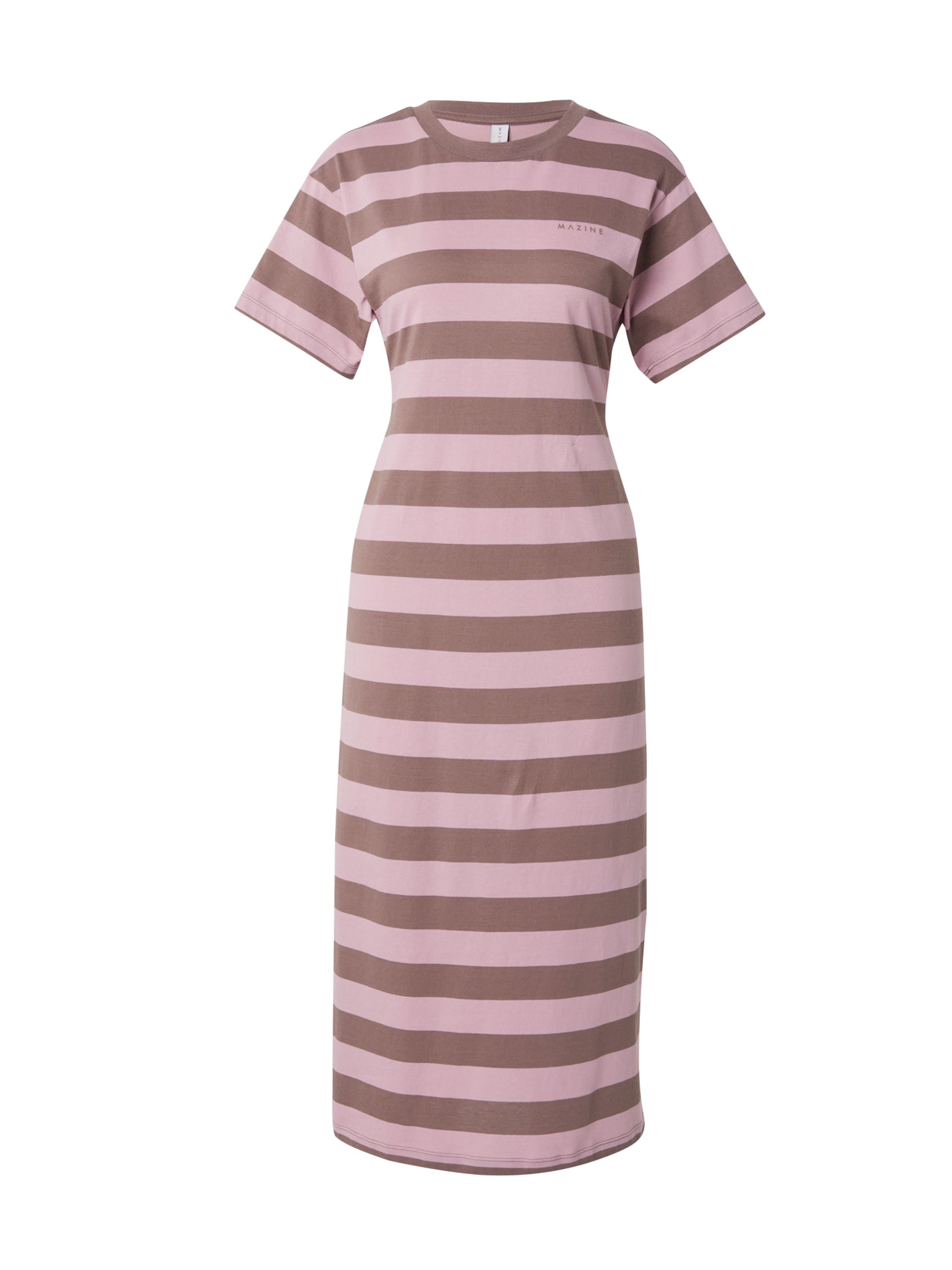 mazine Šaty – hnědá: přední strana