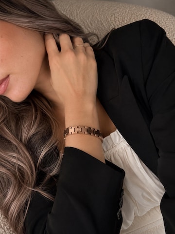 Bracelet 'MILASEE' Holzwerk en or