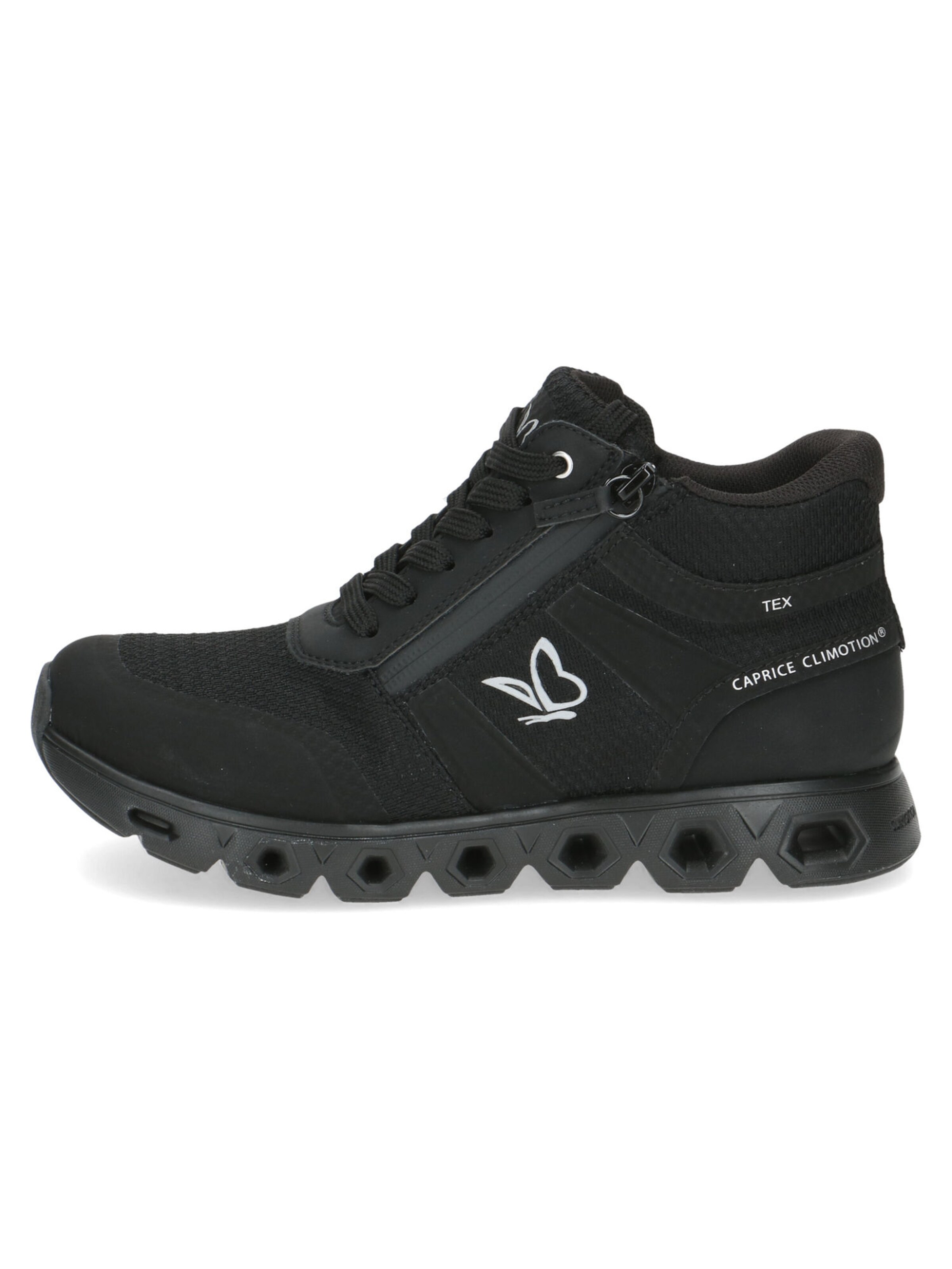 CAPRICE High-Top Sneakers in Black