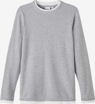 NAME IT Sweater 'LARAMI' in Grey: front