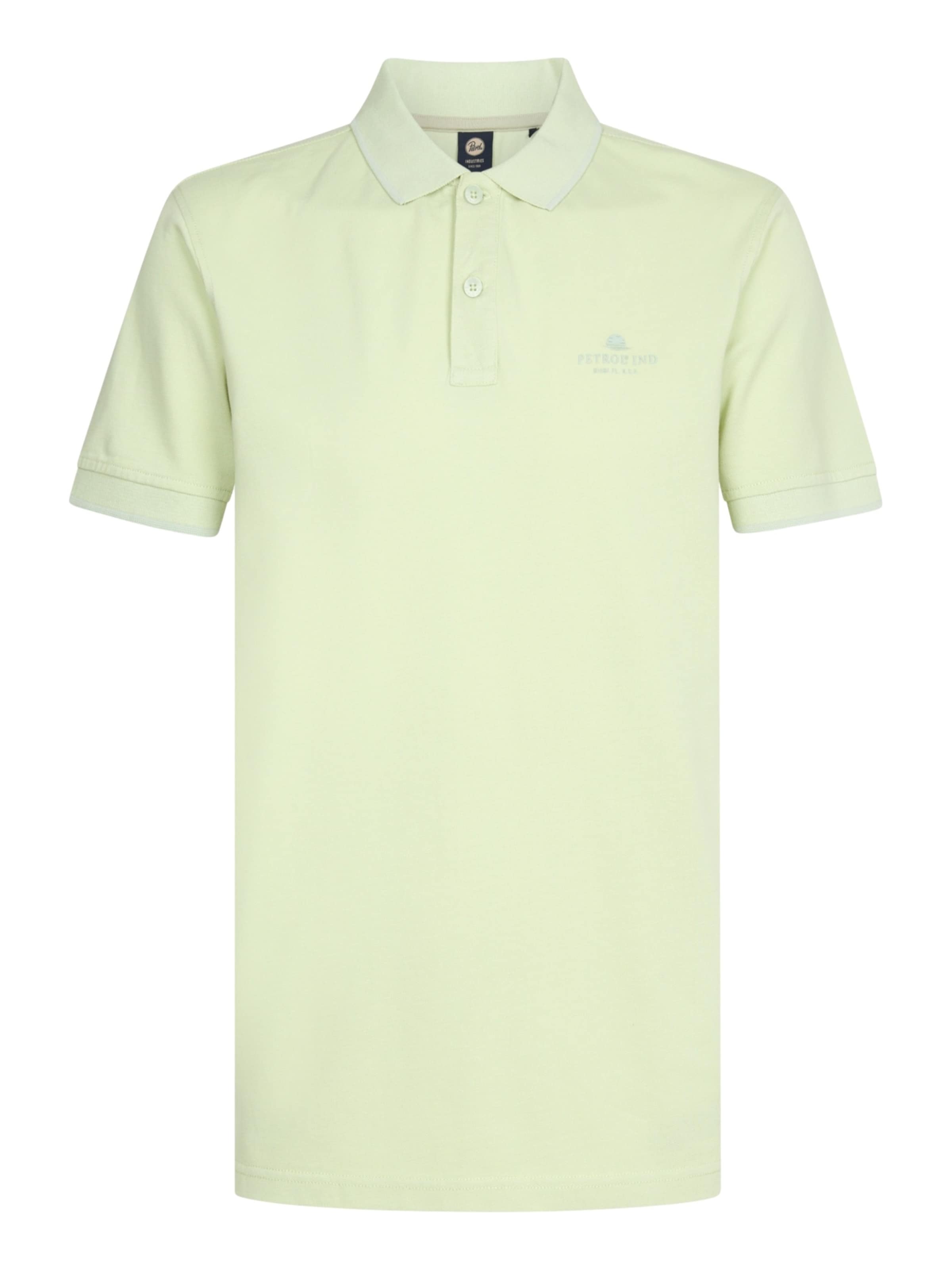 Petrol Industries Shirt 'Lagoon' in Green: front