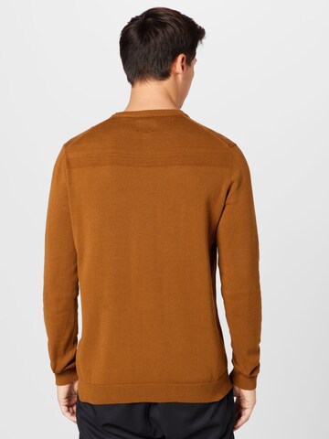 Only & Sons Regular fit Sweater 'ALEX' in Brown