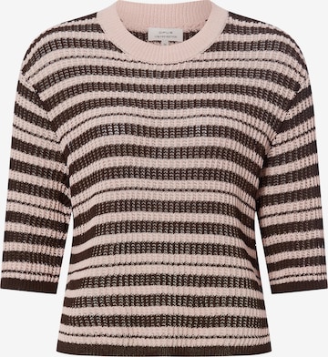 Pull-over OPUS en marron : devant