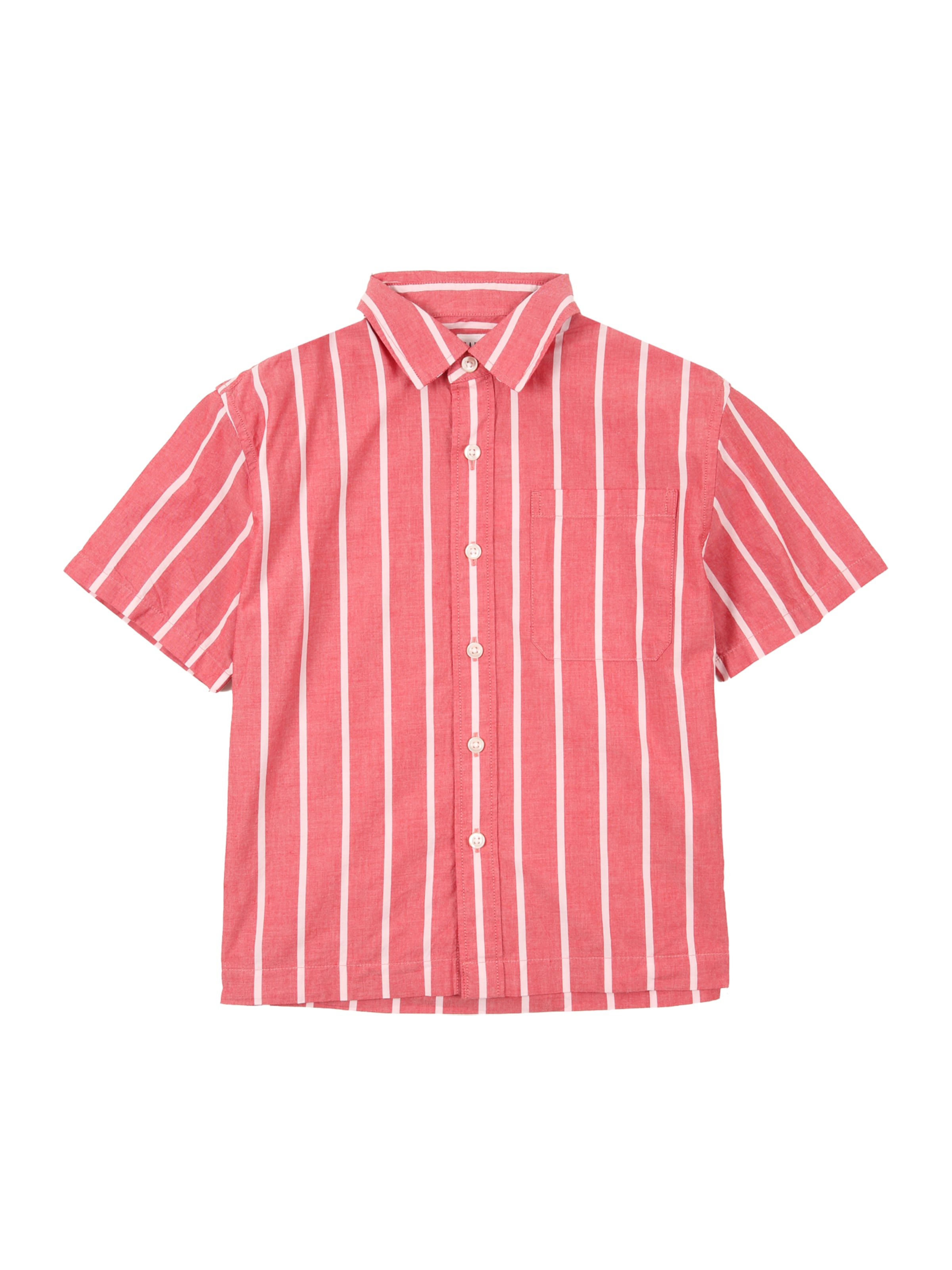 GAP Regular fit Button up shirt in Red: front