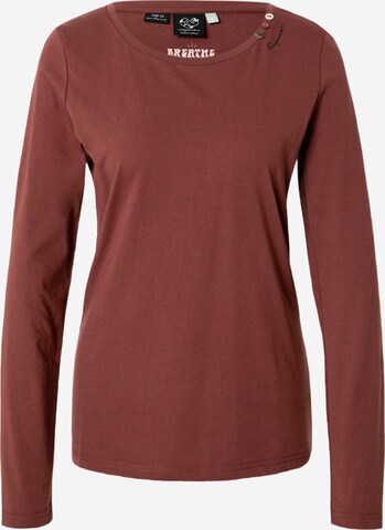 Ragwear Shirt 'FLORAH' in Rot: predná strana