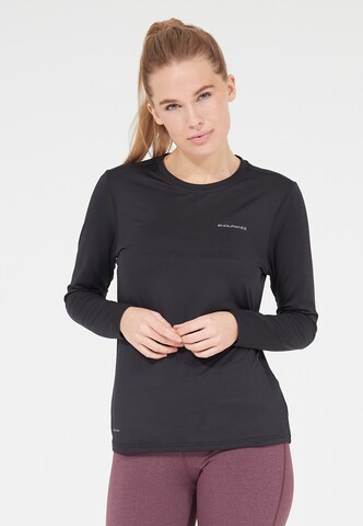 ENDURANCE Performance Shirt 'Yonan' in Black: front