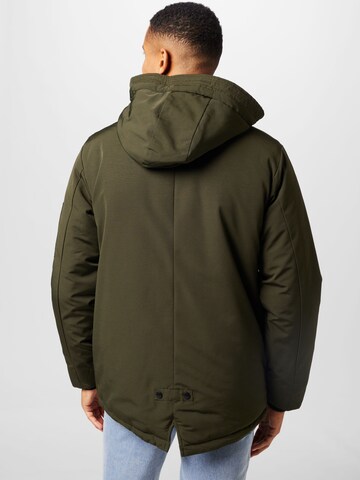 BLEND Winter Jacket in Green