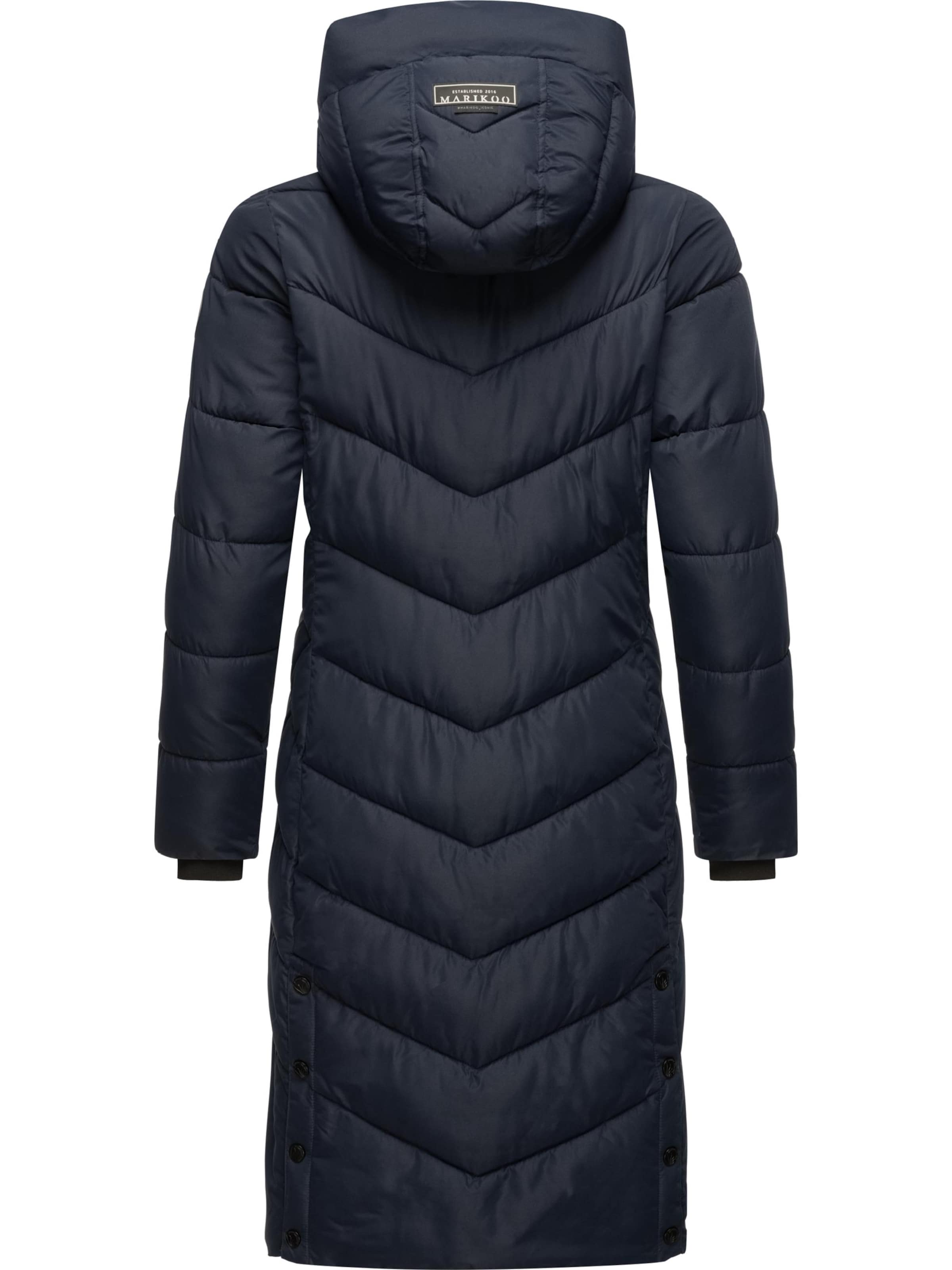 Manteau d’hiver 'Sahnekatzii' MARIKOO en bleu