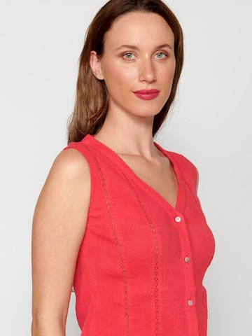 KOROSHI Bluse in Pink