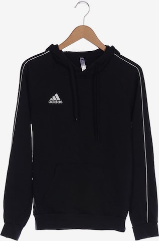 ADIDAS PERFORMANCE Sweatshirt & Zip-Up Hoodie in XS in Black: front